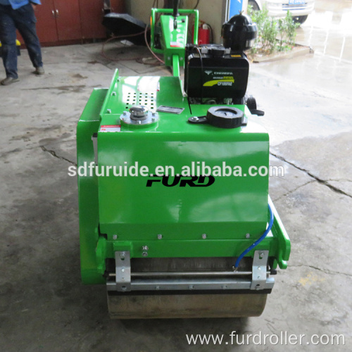 Soil Manual Double Drum Vibration Roller